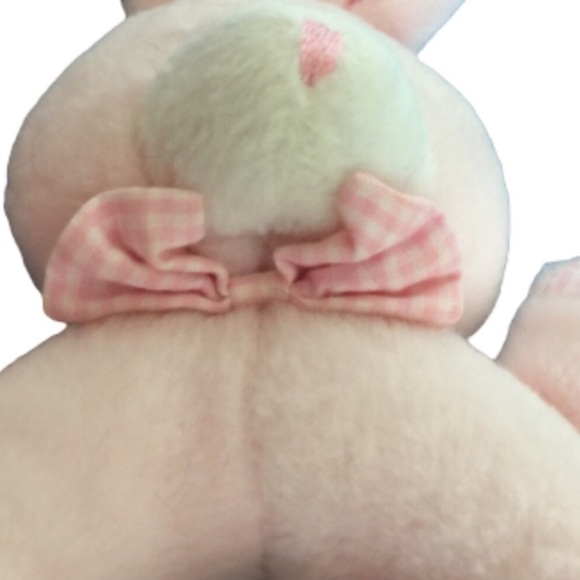 FIRST IMPRESSIONS Rattle Plush Pink Pastel My First Easter Embroidered Baby NWOT - Picture 4 of 10